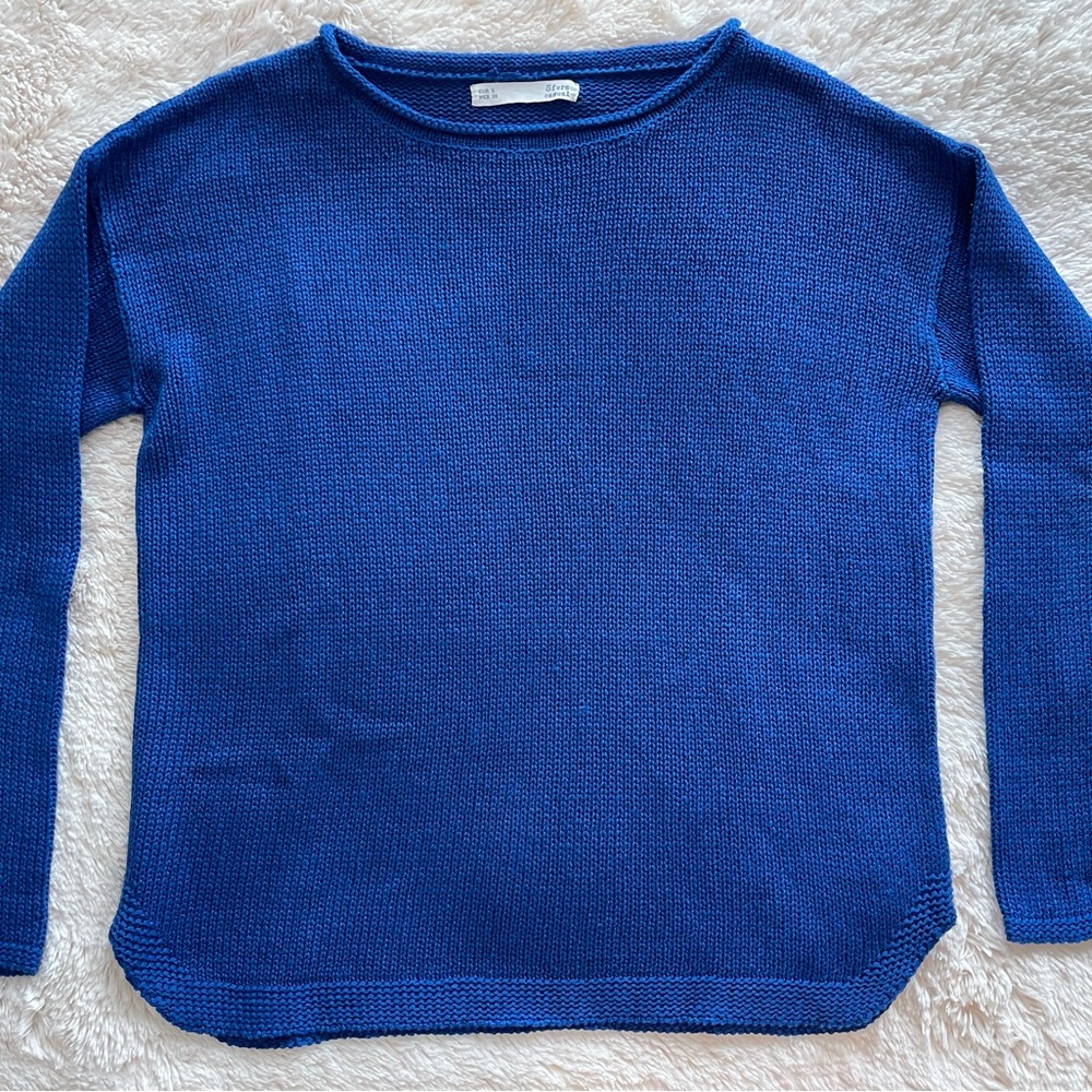 Sfera Royal Blue Knit Sweater